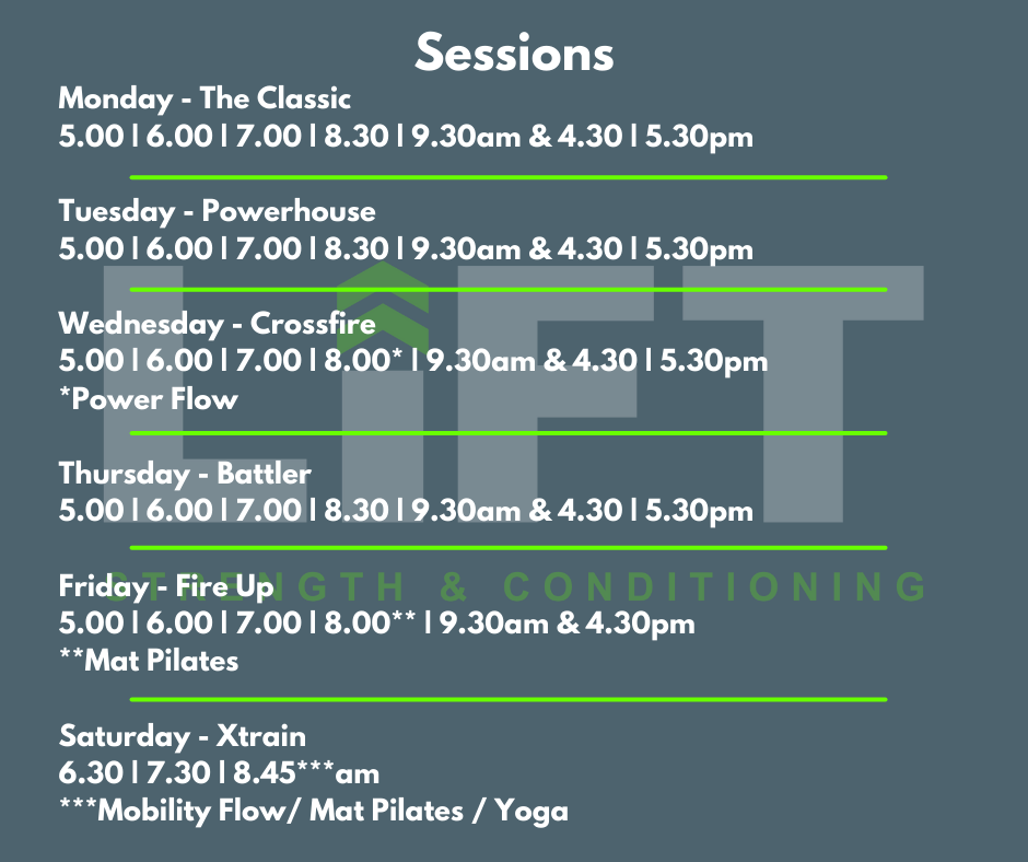 Maroochydore schedule